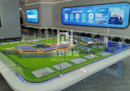 白云電氣企業展廳智慧電網模型